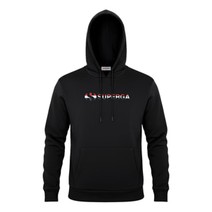 Tuta Uomo SUPERGA Cotone Felpato Cappuccio