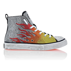 PHILIPP PLEIN Zapatillas altas MEGASTAR