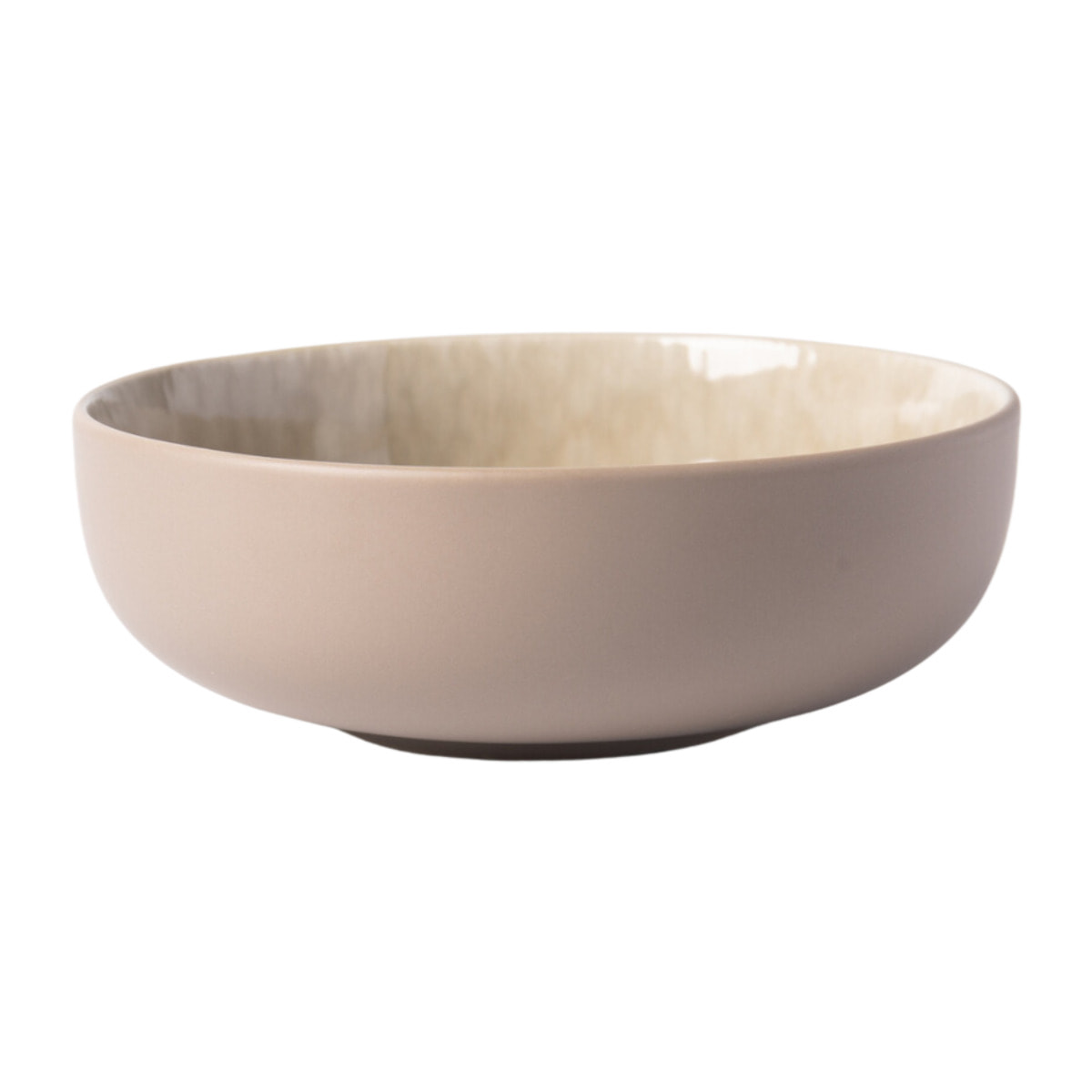 Lot de 6 bols taupe - "Iris"