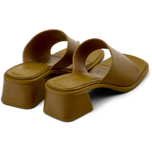 Sandalias - CAMPER Kora Sandal - Verde - Cuero liso