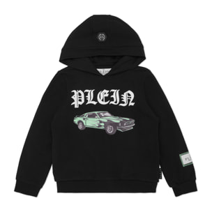 PHILIPP PLEIN Felpa con cappuccio RACING
