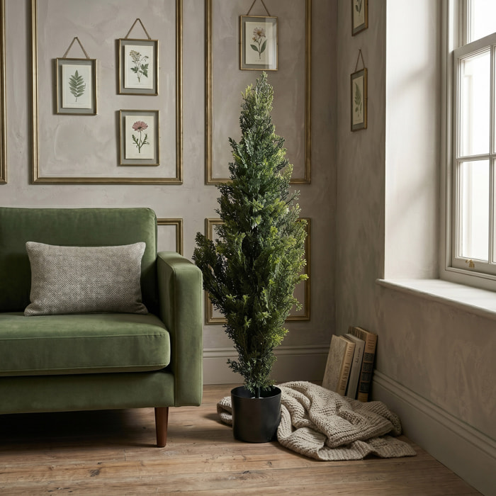 Cedro artificial de 90cm - Realista para decoración interior