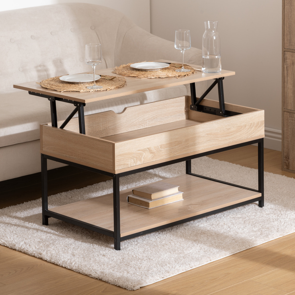 Table basse relevable Aliaj