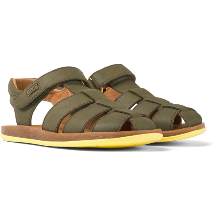 CAMPER Bicho - Sandali Verde Bambino Unisex