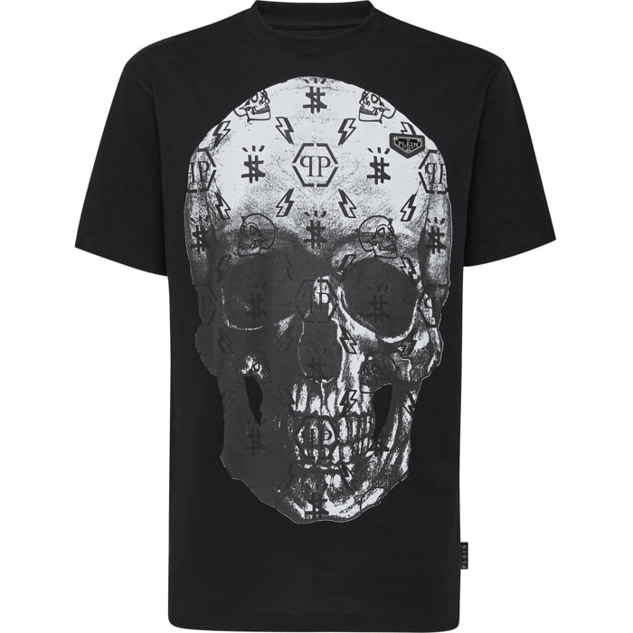 PHILIPP PLEIN T-Shirt Round Neck SKULL