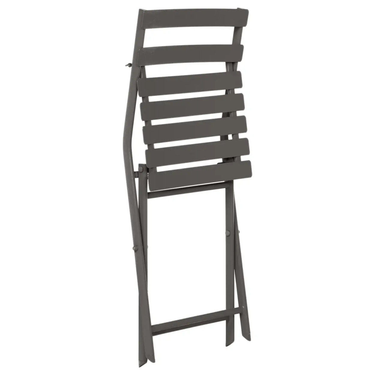 Chaise de jardin pliante "Greensboro" tonka en acier traité époxy