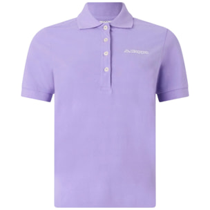 Polo Shirts Kappa Donna Logo Fixe Viola