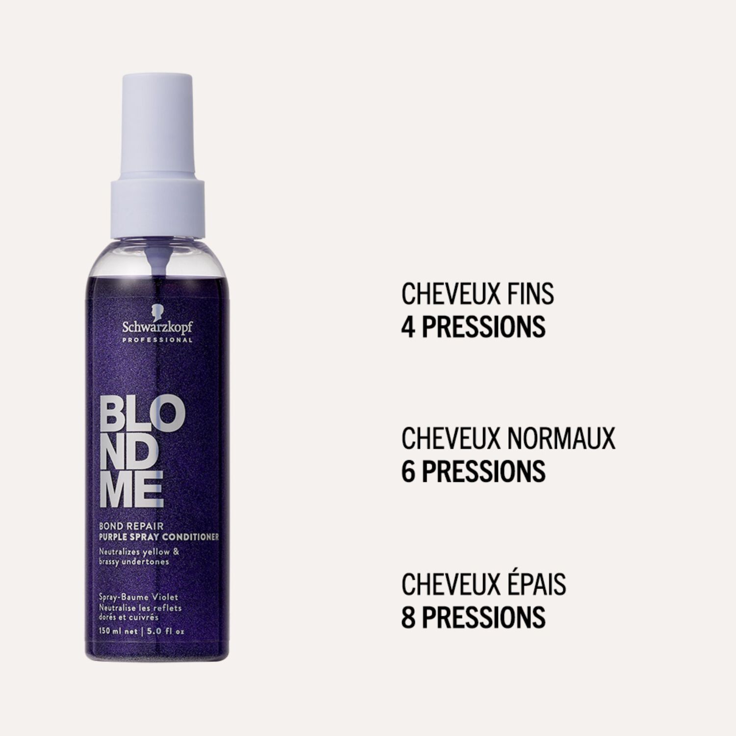 Blondme - Spray-Baume Violet 150 ml