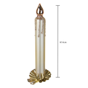 Dec.candela con clip - Pezzi 12 - ORO - Bianchi Dino SpA