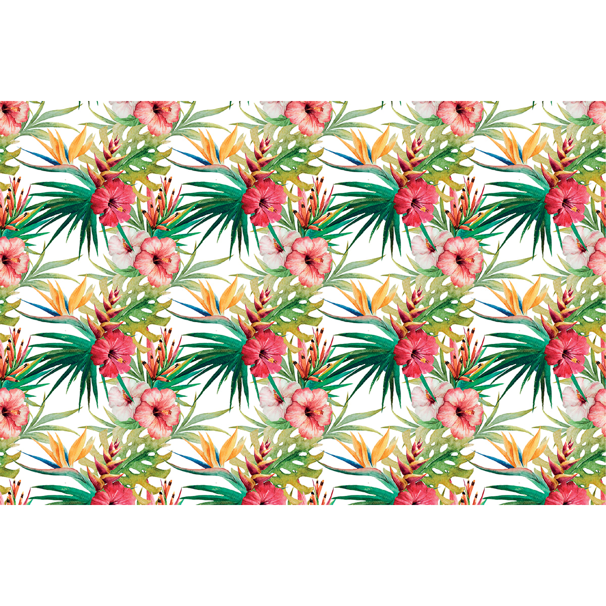 Sticker meuble tropical jantharat 40 x 60 cm