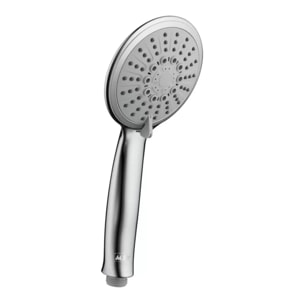 Pommeau de douche MSV Davi Ø 113 mm – 3 jets – Économie d'eau 52 % – Chromé