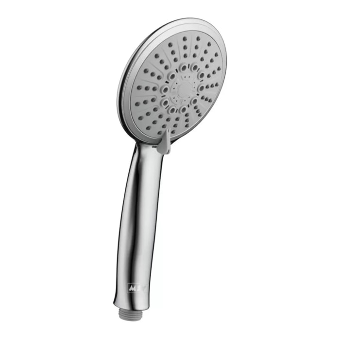 Pommeau de douche MSV Davi Ø 113 mm – 3 jets – Économie d'eau 52 % – Chromé