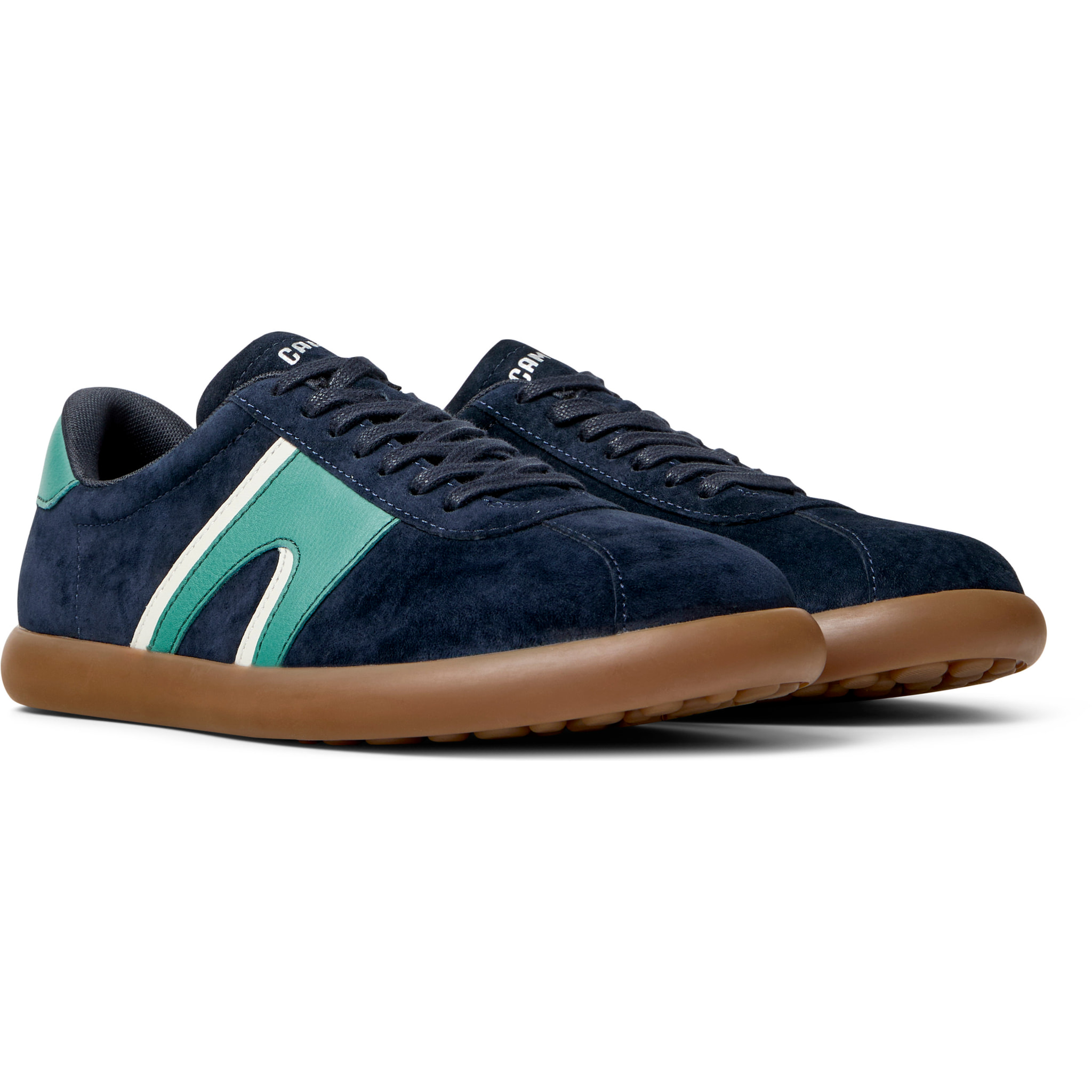 Sneakers - CAMPER Pelotas Soller - Blu - Pelle nabuk