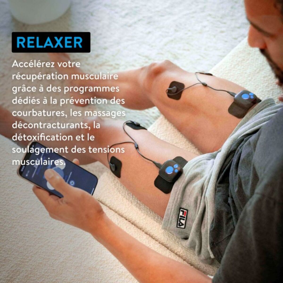 Appareil électrostimulation BLUETENS Duo Sport 2