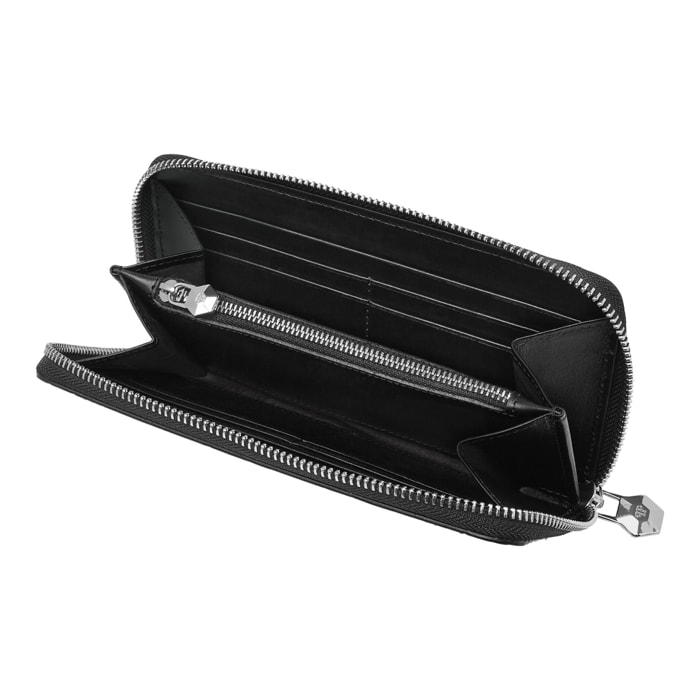 PHILIPP PLEIN Cartera con cremallera central