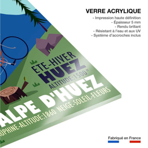 Tableau  l'alpe d'huez Tableau plexiglas
