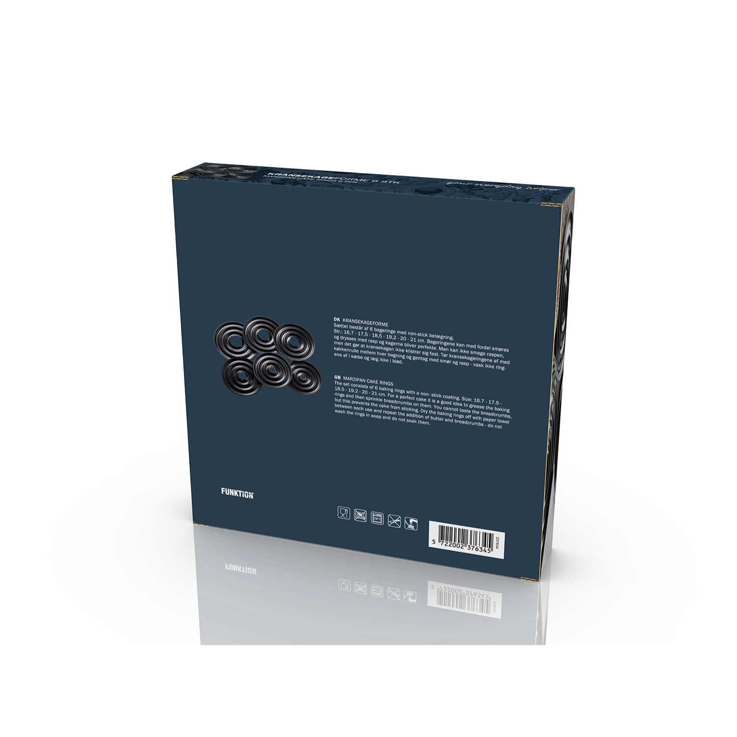 Moule à kransekage 6 parts