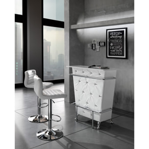 Tableau décoratif Tomasucci STOP WAITING FOR, en MDF et PVC, noir, 57 × 2,5 × 77 cm