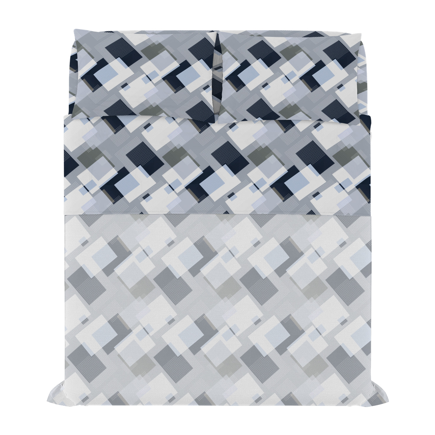 COMPLETO LETTO INFINITY - 100% Microfibra