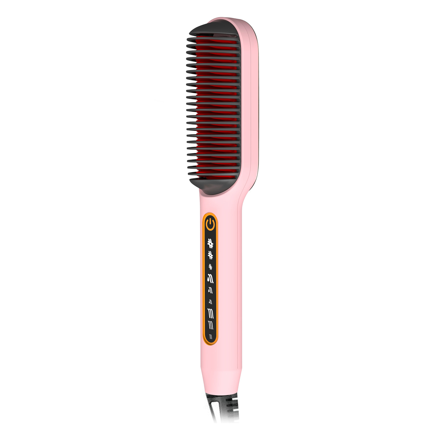 Cepillo alisador de pelo de 50W. 9 niveles de calor de 120°C a 210°C.