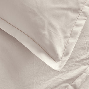 Housse de couette unie en coton, Made in France, TOUT DOUX , Beige crème