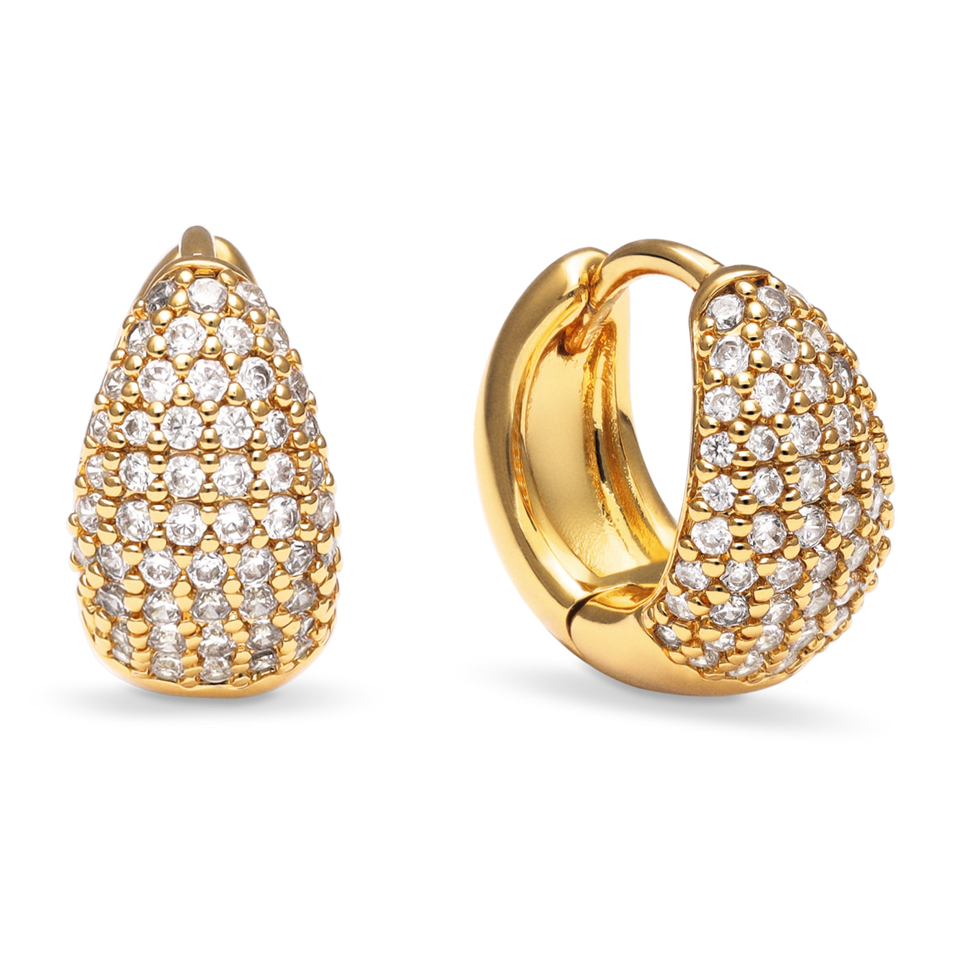 Pendientes Gota Scarlett Baño Oro