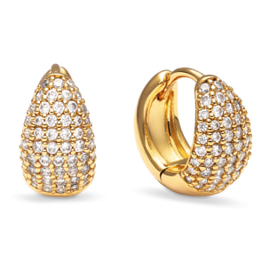 Pendientes Gota Scarlett Baño Oro