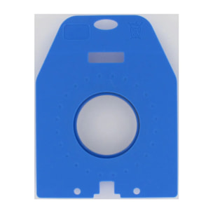 Boite de 4 sacs aspirateurs universels Top Filter avec Adaptateur Click Bag pour aspirateurs Philips 070