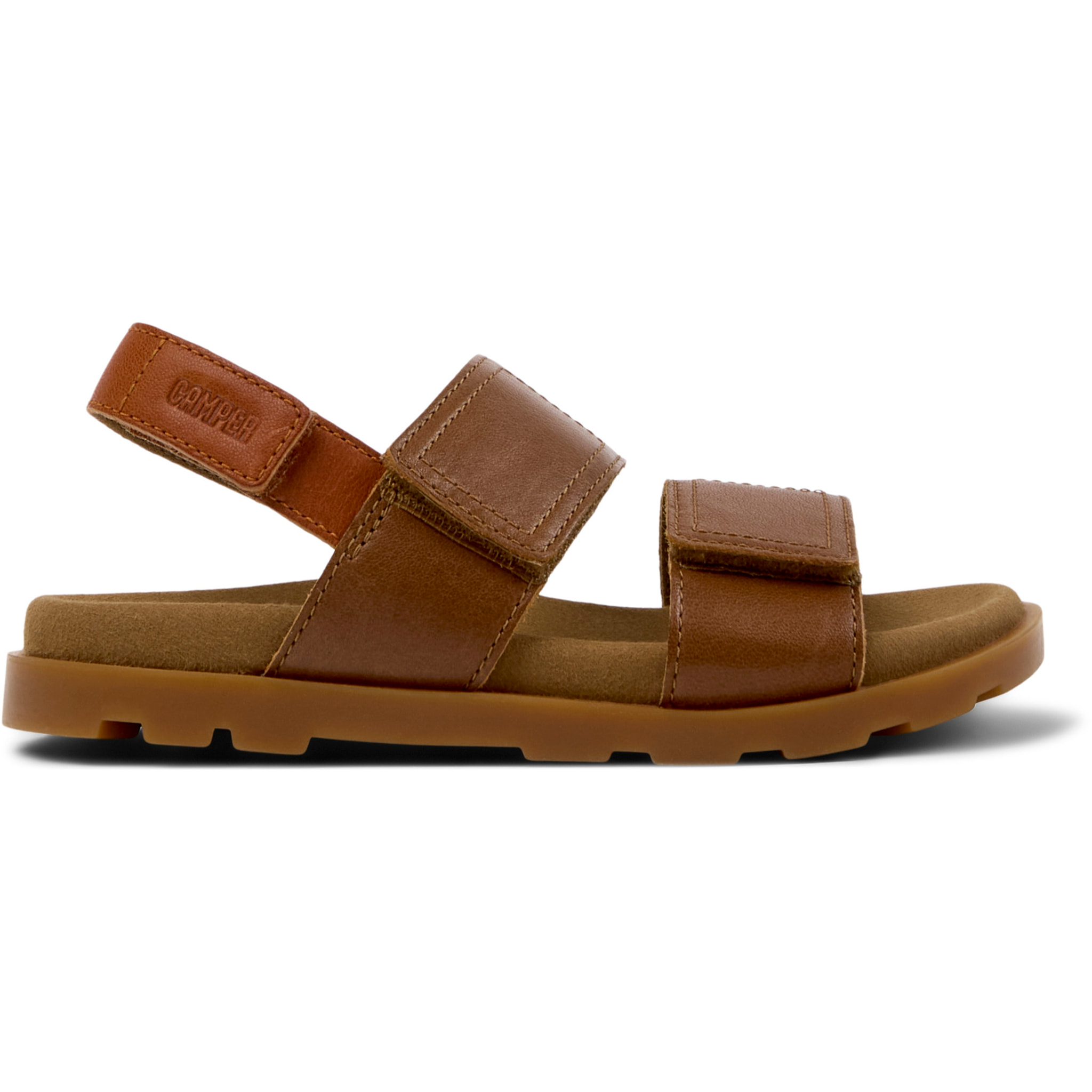 Sandali - CAMPER Brutus Sandal - Marrone - Pelle liscia