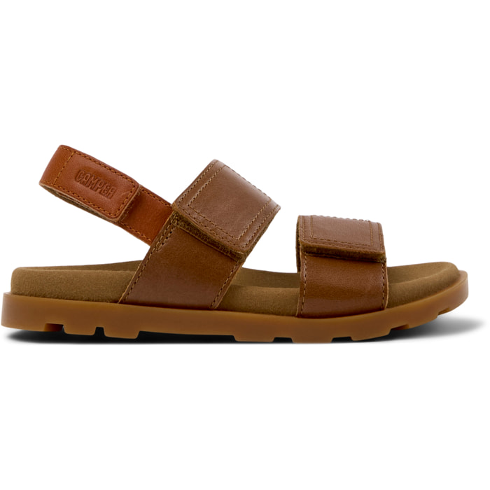 Sandali - CAMPER Brutus Sandal - Marrone - Pelle liscia