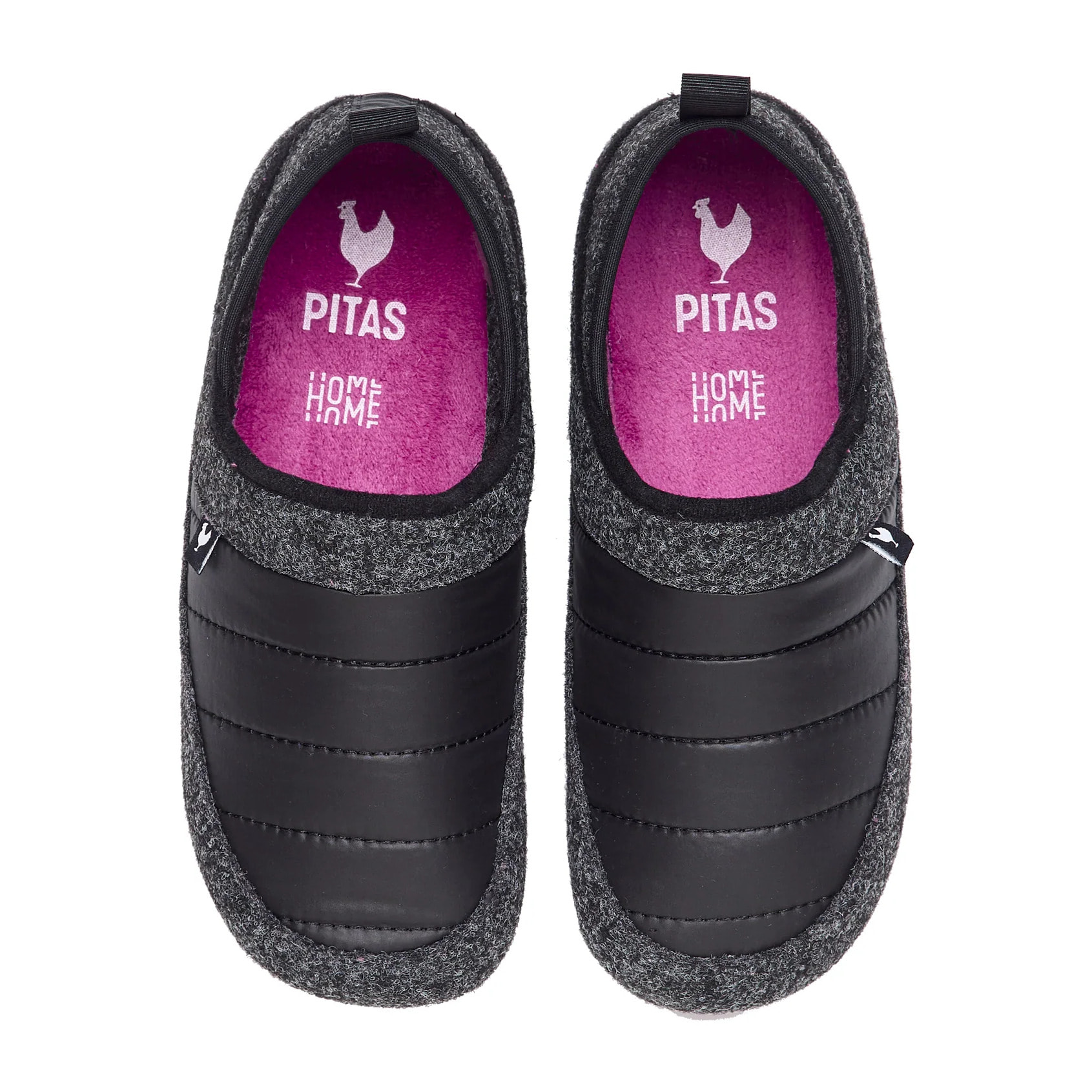 Zapatillas De Casa Lund Dual Fit Woman Negro