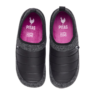 Zapatillas De Casa Lund Dual Fit Woman Negro