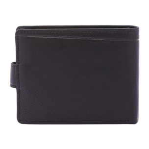 Portafoglio uomo in vera pelle - Modello False - Casual - 9.5 x 12.0 x 2.5 cm