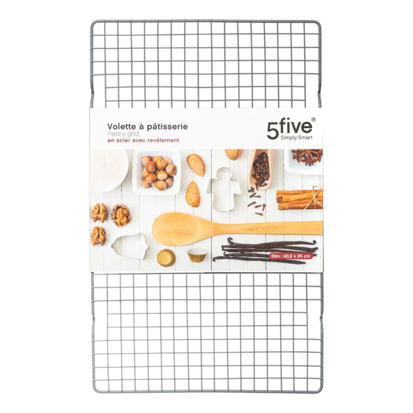 Volette à patisserie 25x40cm en acier