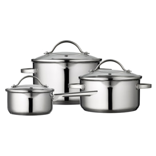 Casseroles avec couvercles Endurance