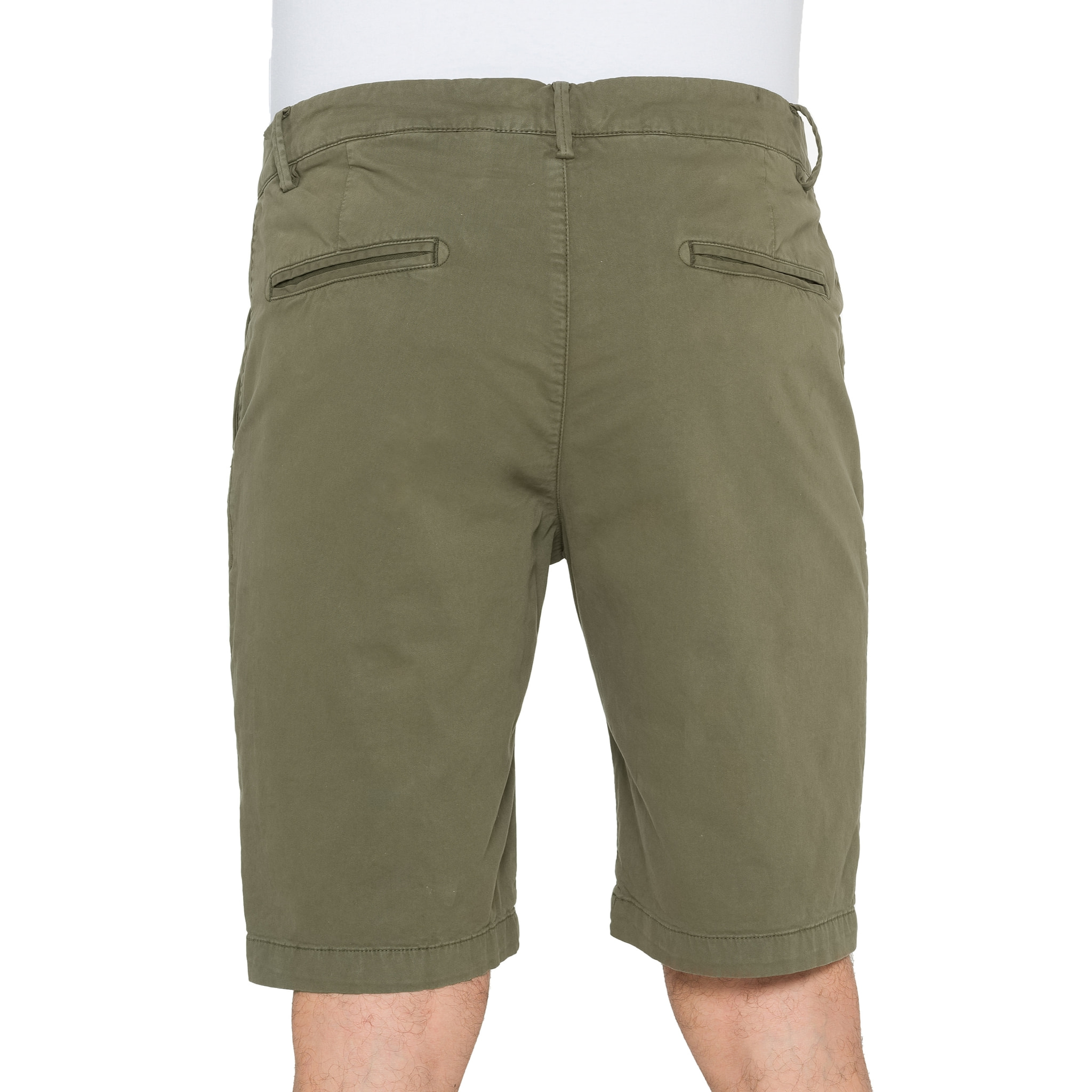 Bermuda Hot Buttered Athabasca chino Verde militare