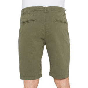 Bermuda Hot Buttered Athabasca chino Verde militare