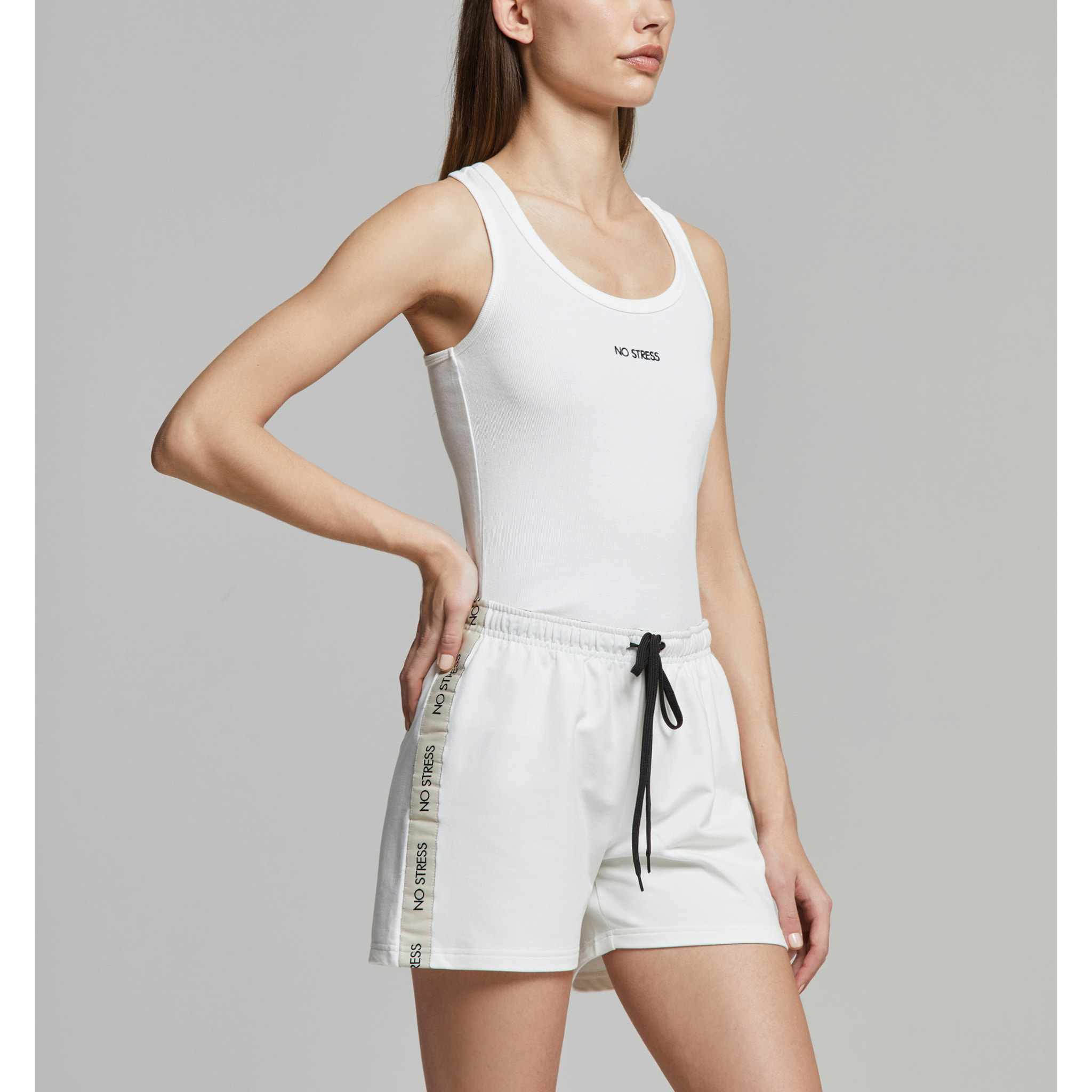 Short donna no stress cotone