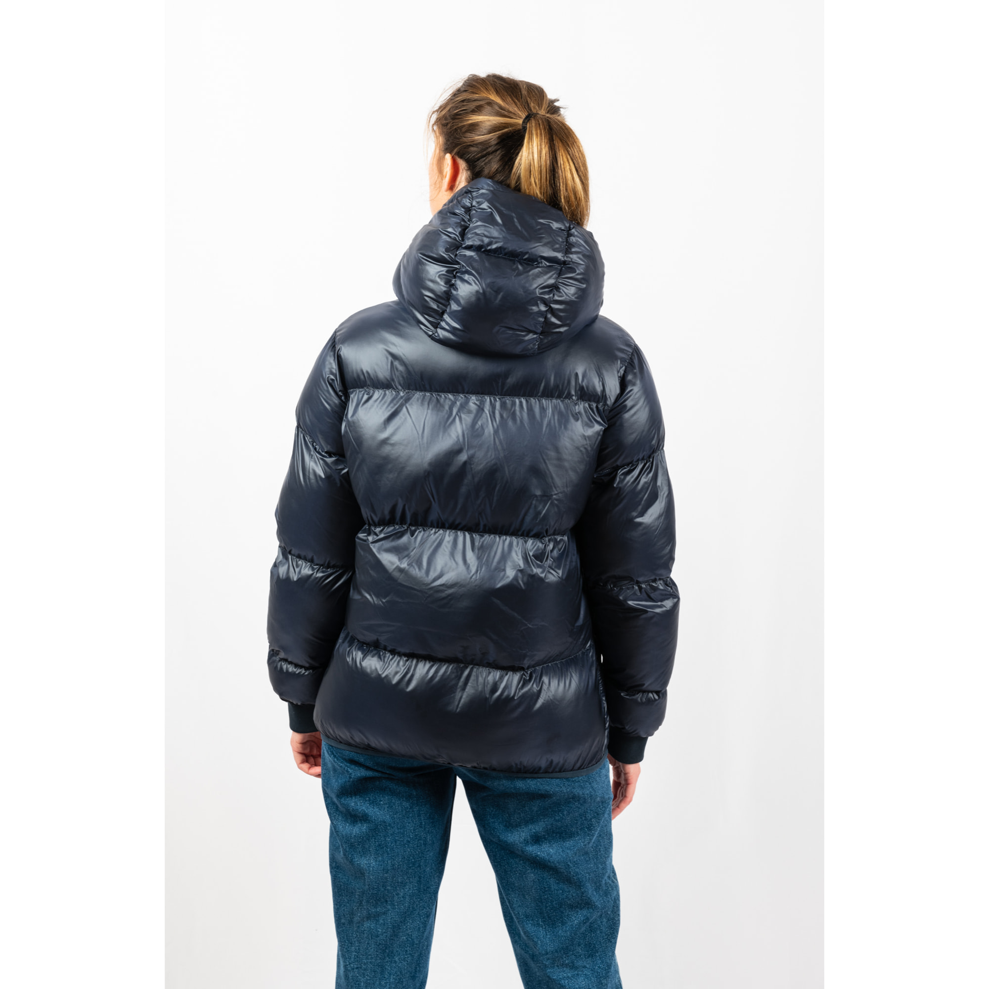 Chaqueta Monaco Short jacket marca ECOON - Azul