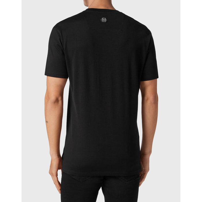 PHILIPP PLEIN T-Shirt Round Neck SNAKE