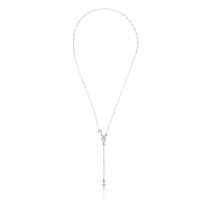 Collana Rosario in Argento 925 con grani in argento