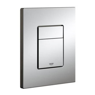 Pack WC Bâti-support Rapid SL + Vitra Normus WC suspendu sans bride + Abattant frein de chute + Plaque Chrome