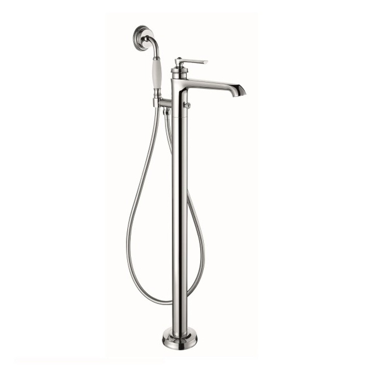 Mitigeur baignoire ilot rétro Paini Lady's chrome