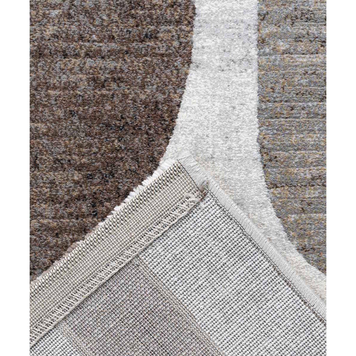 Tappeto Salotto Beige Grigio Marrone