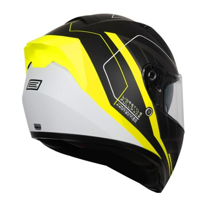 CASCO ORIGINE STRADA REVEAL YELLOW BLUE GLOSS (ECE22.06)