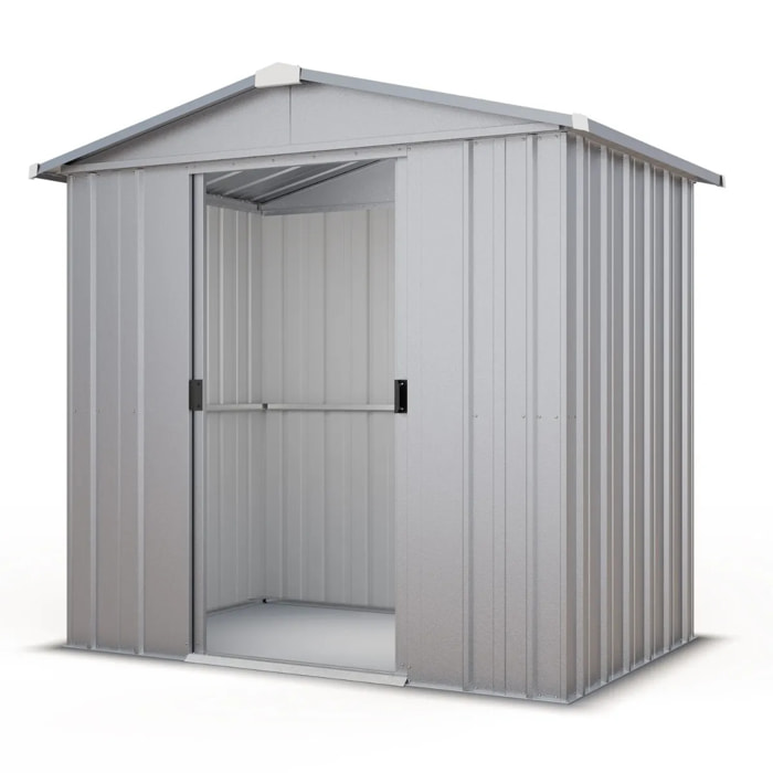 Abri de jardin métal Yardmaster Eco 2,3 m² + kit d'ancrage