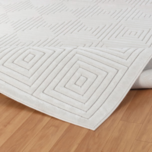 SAKURA Alfombra de Interior/Exterior con Motivos 3D en Relieve