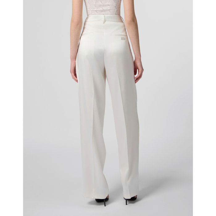 PHILIPP PLEIN Satin Dame Fit Trousers