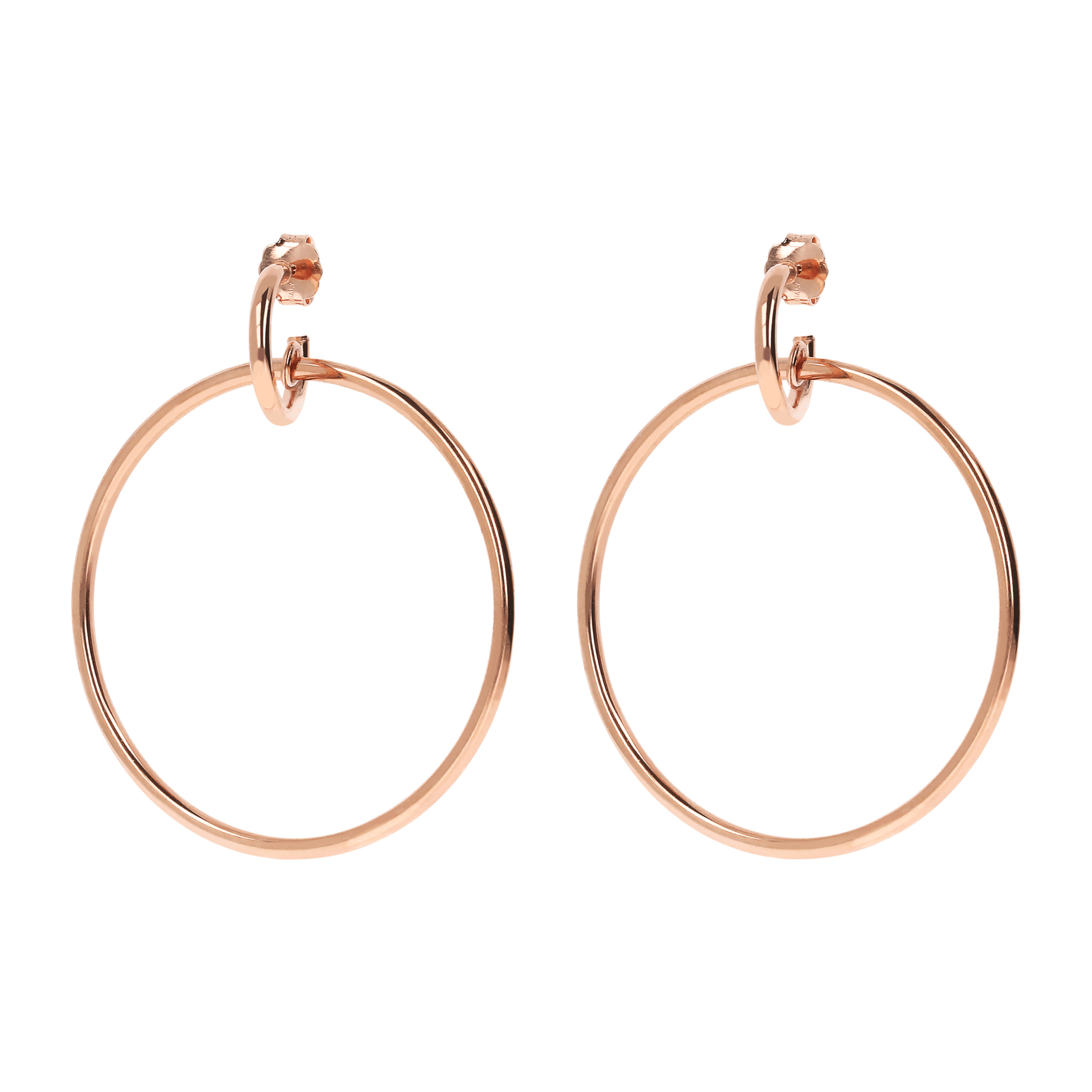 Orecchini Pendenti a Cerchio