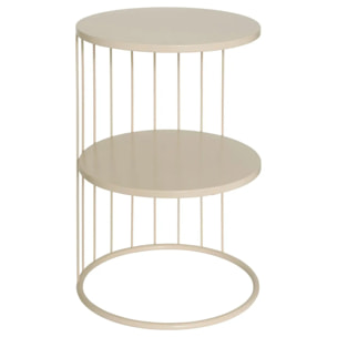 Table d'appoint Kobu taupe